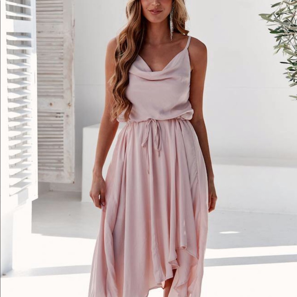 Pink dress